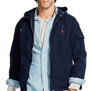 Polo Ralph Lauren zip-down hooded jacket
